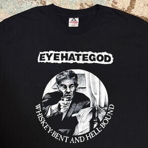 90s Eyehategod Whiskey Bent and Hell-Bound Shirt Large The Power of Dirt Weed